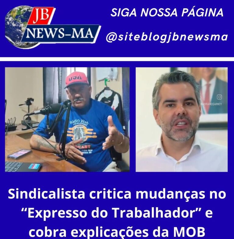 Sindicalista critica mudanças no “Expresso do Trabalhador” e cobra explicações da MOB