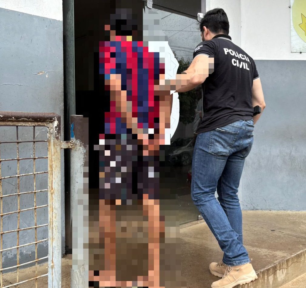 EM SENADOR LA ROQUE, POLÍCIA CIVIL DO ESTADO DO MARANHÃO CUMPRE MANDADO DE PRISÃO DE FORAGIDO QUE ROMPEU TORNOZELEIRA