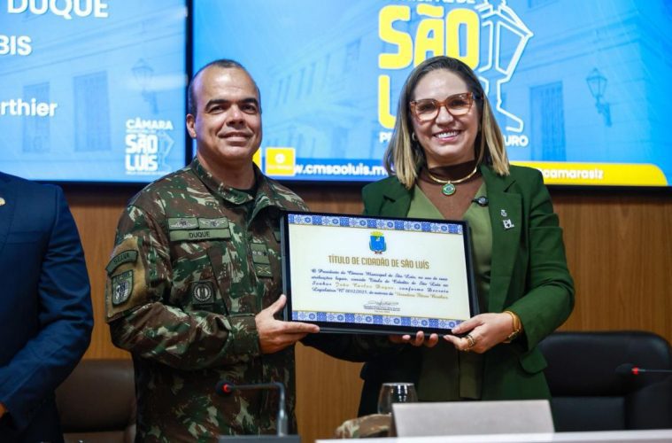 Câmara agracia Coronel João Carlos Duque com Título de Cidadão Ludovicense