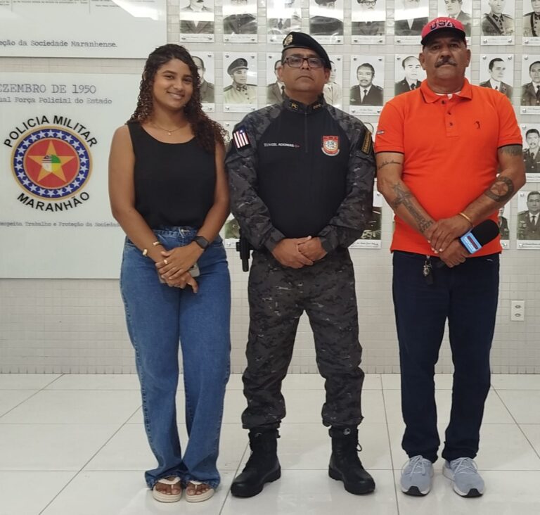 Diretor da Rádio Web A Voz das Comunidades acompanha troca de comando do CME e destaca avanços da segurança pública