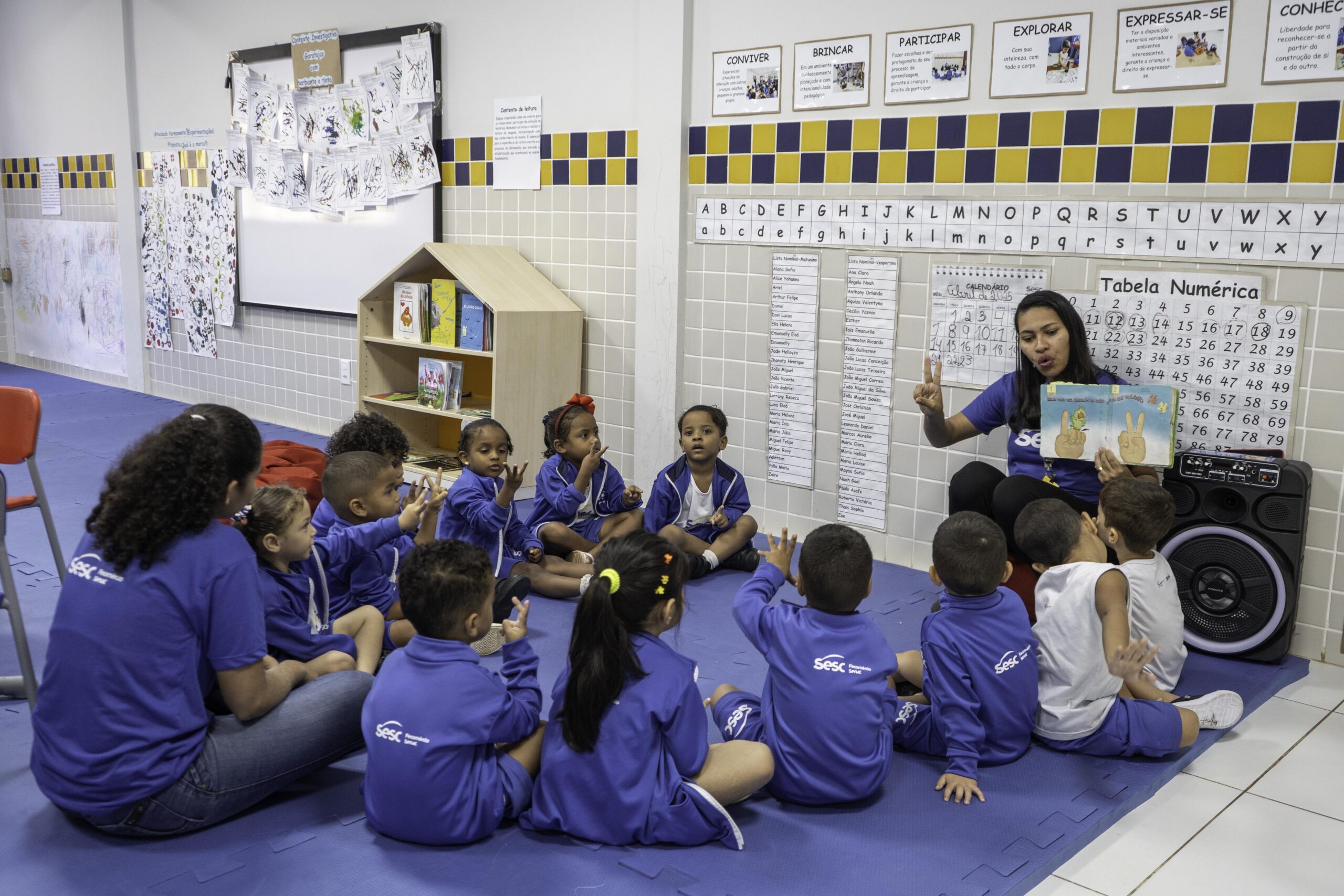 Escola do Sesc Itapecuru (atende Educação Infantil, reforço e
