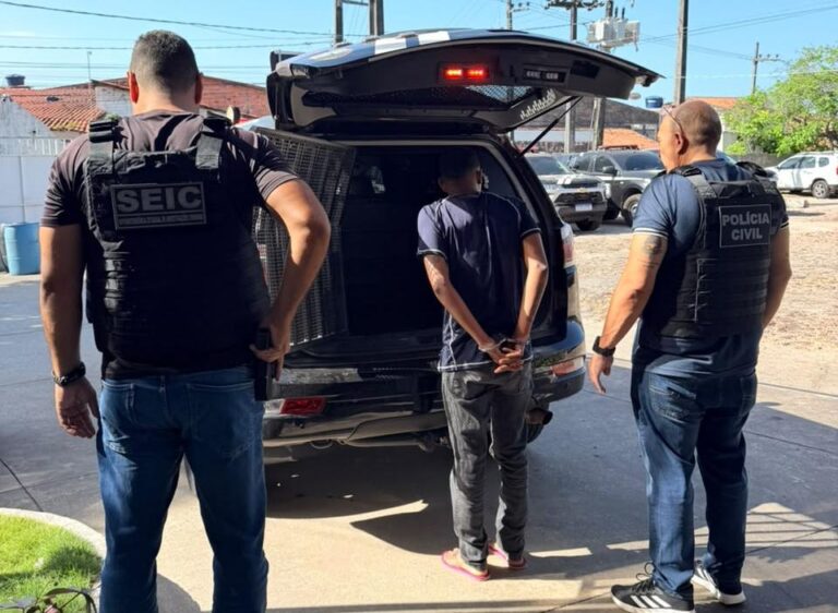 Polícia Civil prende suspeito de integrar facção criminosa e divulgar ameaças de morte nas redes sociais em São Luís