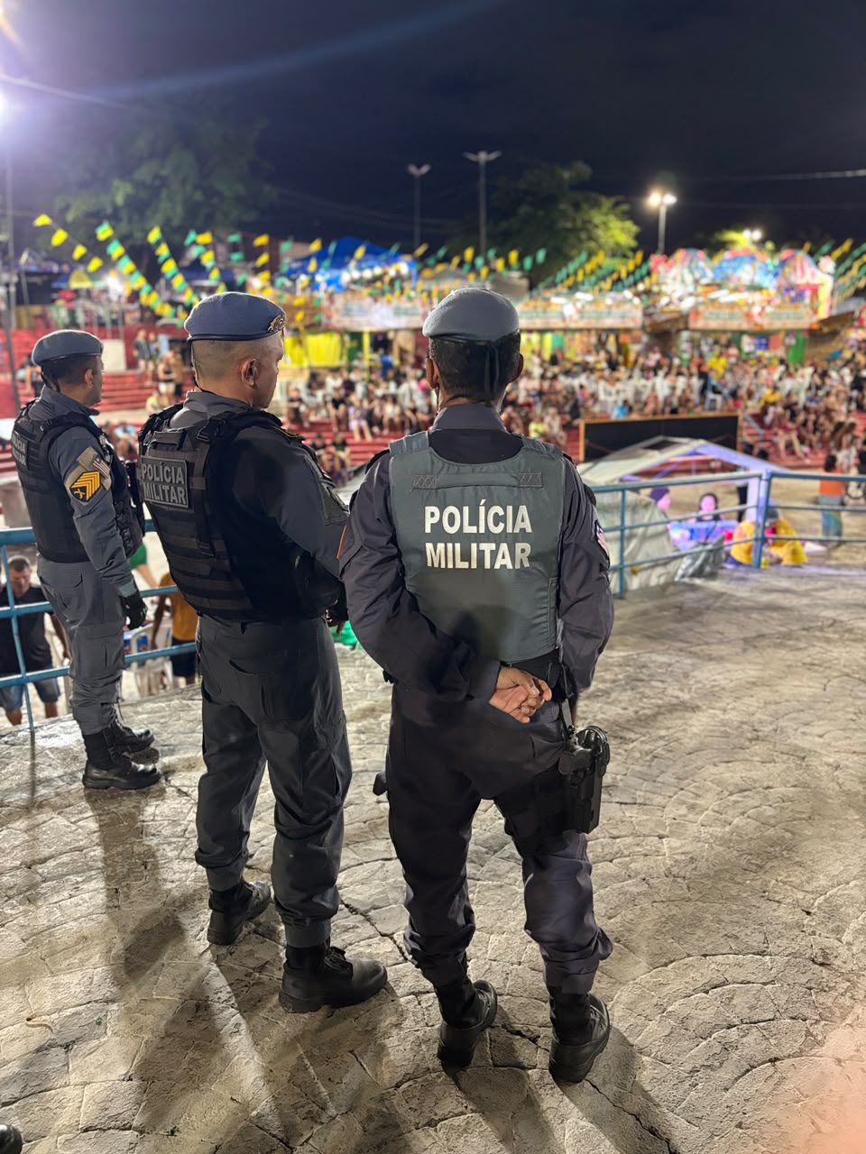42º BPM reforça segurança durante Operação São João no Arraial da Caixa D’Água e Parque da Juçara