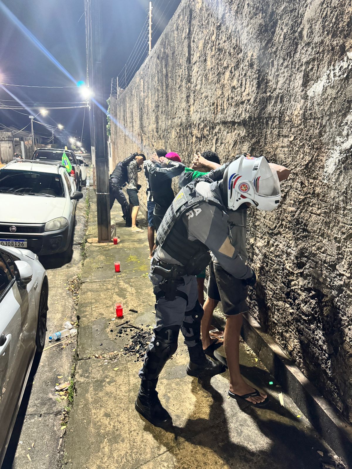 Polícia Militar reforça segurança durante o Arraial da Caixa D’Água, em São Luís