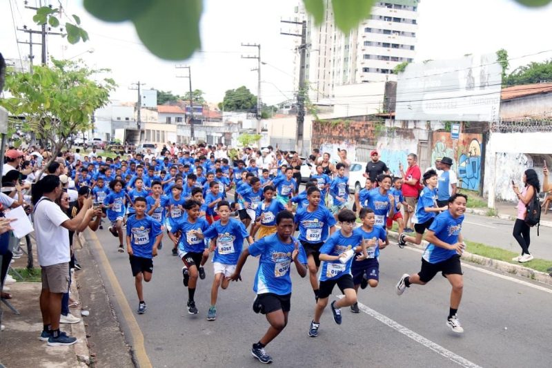 Alunos da rede municipal de São Luís participam de festival esportivo no Parque Bom Menino