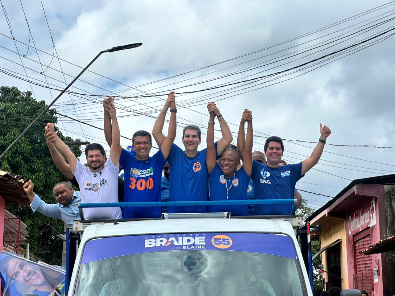 A ONDA AZUL: Ao lado de Braide, Lahesio e Fufuca, Dr. Joel vira protagonista na região onde estão suas raízes